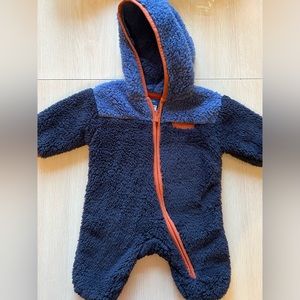 Old Navy 0-3 month soft zip up body suit for the winter